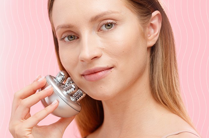 Garett Garett Beauty Pretty Face - masážní přístroj na obličej s funkcí EMS2 