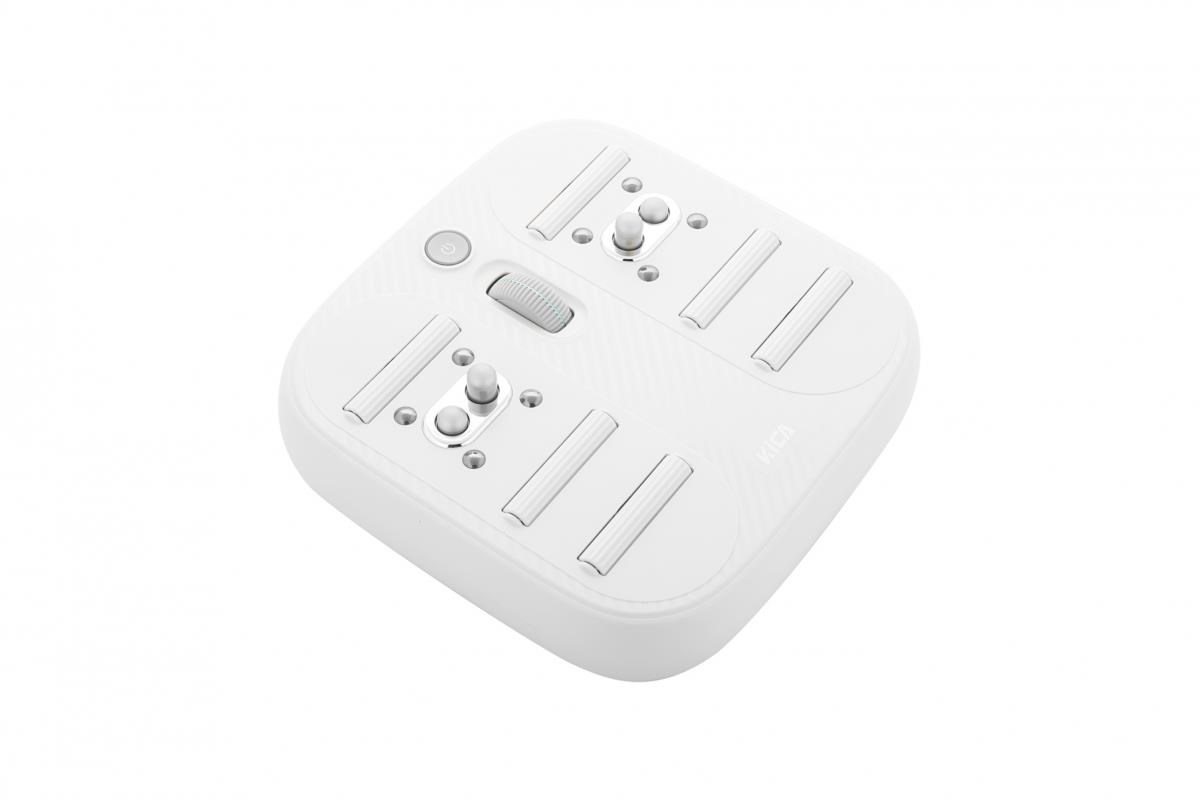 KiCA MG01 masážní přístroj na nohy,  hluboká stimulace reflexních zón,  kompaktní design,  bílá2 
