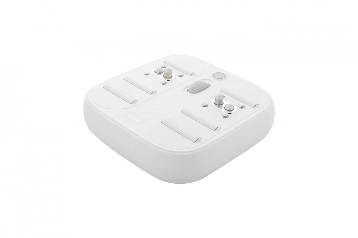 KiCA MG01 masážní přístroj na nohy,  hluboká stimulace reflexních zón,  kompaktní design,  bílá3 