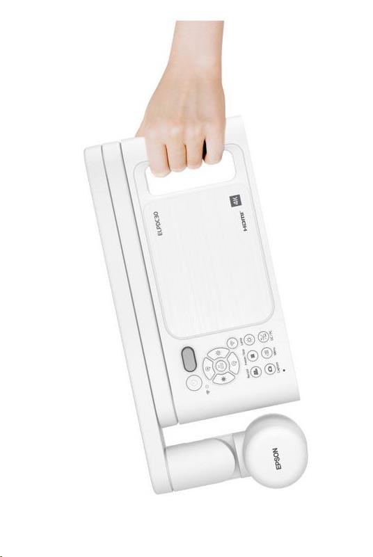EPSON Vizualizér - ELPDC30 - USB,  HDMI,  WiFi,  Optika 10,  Digitální 23,  13 Mpx,  světla LED7 