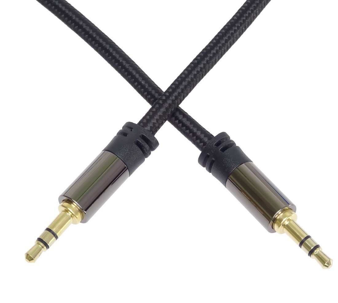 PREMIUMCORD kabel,  stíněný,  Jack 3.5mm - Jack 3.5mm M/ M 1, 5m0 