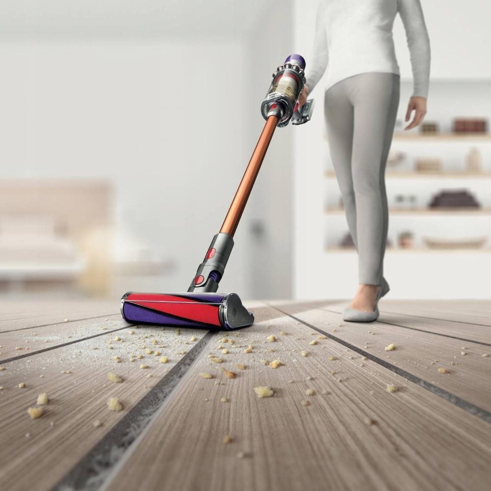 Dyson V10 Absolute 2023 akumulátorový vysavač,  tyčový,  cyklónový,  HEPA filtr,  3 úrovně sání,  LED indikátory7 