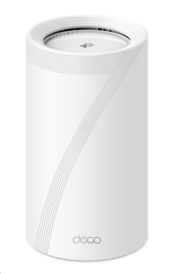 TP-Link Deco BE85(1-pack) WiFi7 Mesh(BE22000, 2, 4GHz/ 5GHz/ 6GHz, 1x10GbELAN/ WAN, 1xSFP+/ 10GbELANcombo, 2x2, 5GbELAN/ WAN, 1xUSB)0 