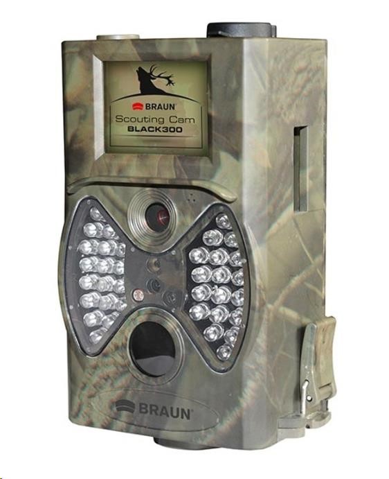 BRAUN fotopast ScoutingCam Black 300 (5Mpx,  SD,  2