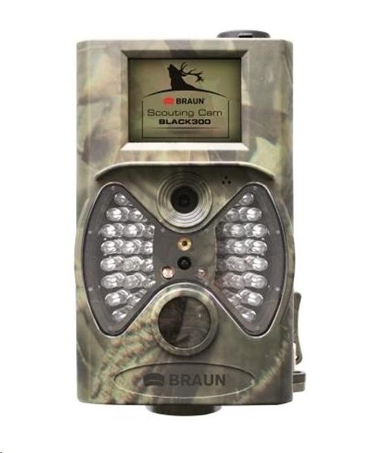 BRAUN fotopast ScoutingCam Black 300 (5Mpx,  SD,  2