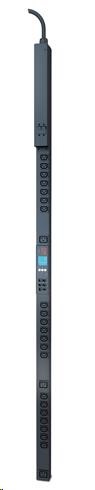 APC Rack PDU 2G,  meranie podľa výstupu,  ZeroU,  32A,  230V,  (21)C13 a (3)C19,  IEC-309 32A 2P+E 3m0 