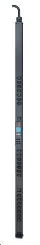 APC Rack PDU 2G,  merané podľa výstupu,  ZeroU,  11.0kW,  230V,  (21)C13 a (3)C19,  IEC-309 16A 3P+N+PE 1.8m0 