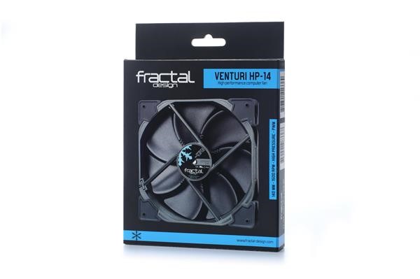Ventilátor FRACTAL DESIGN 140mm Venturi HP-14 PWM čierny1 