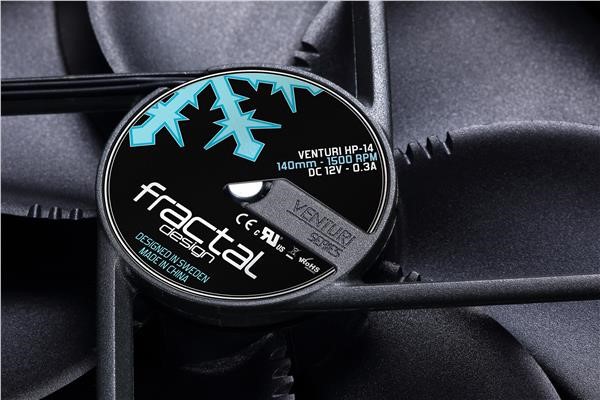 Ventilátor FRACTAL DESIGN 140mm Venturi HP-14 PWM čierny2 