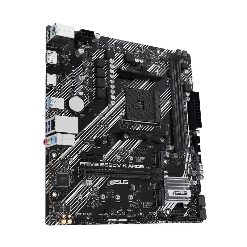 ASUS MB Sc AM4 PRIME B550M-K ARGB,  AMD B550,  2xDDR4,  1xHDMI,  1xDP,  mATX2 
