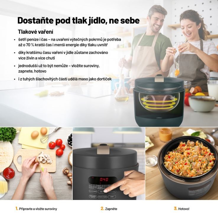 Lauben Electric Pressure Cooker 5000AT1 