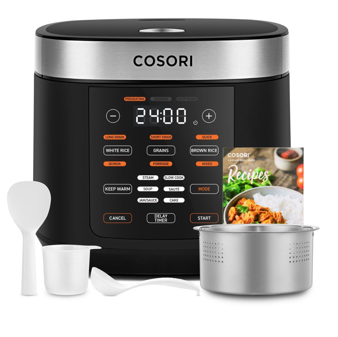 Cosori Multicooker CRC - multifunkční hrnec a rýžovar 5L6 