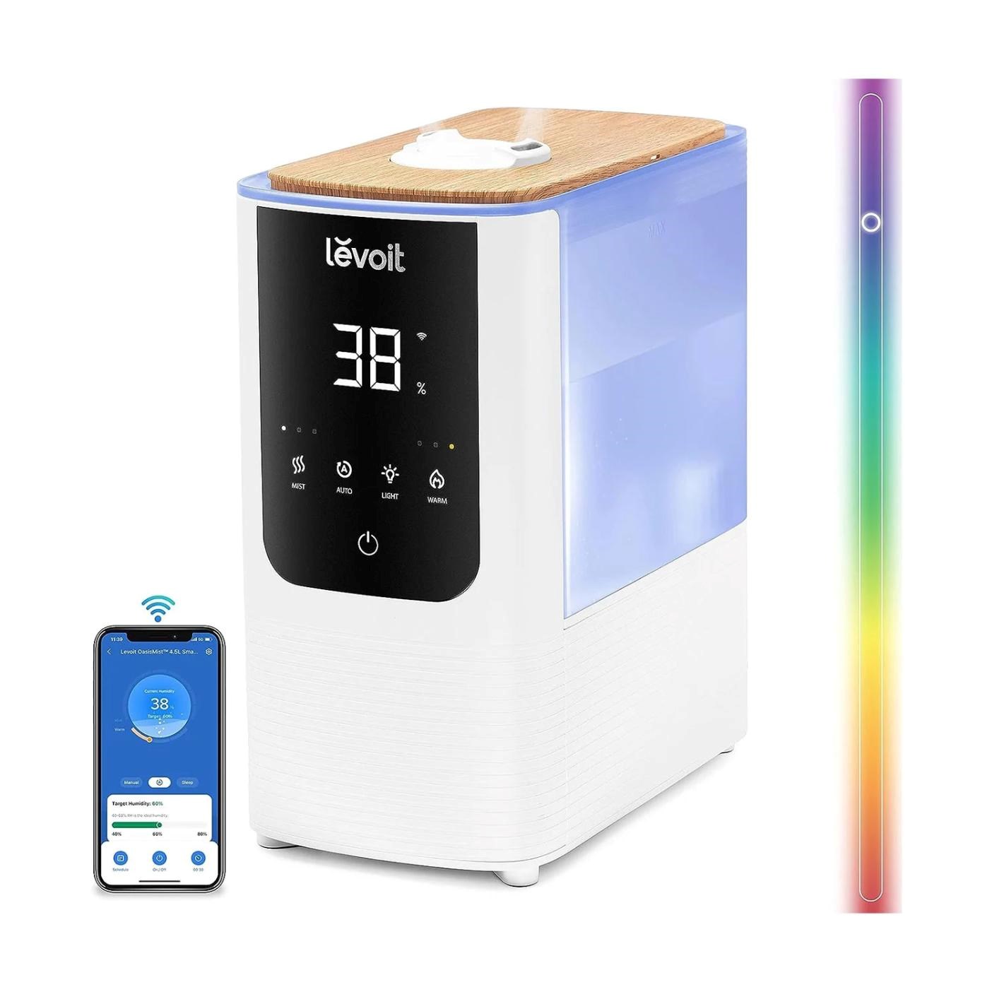 Levoit Oasis Mist Smart zvlhčovač vzduchu 4.5L0 
