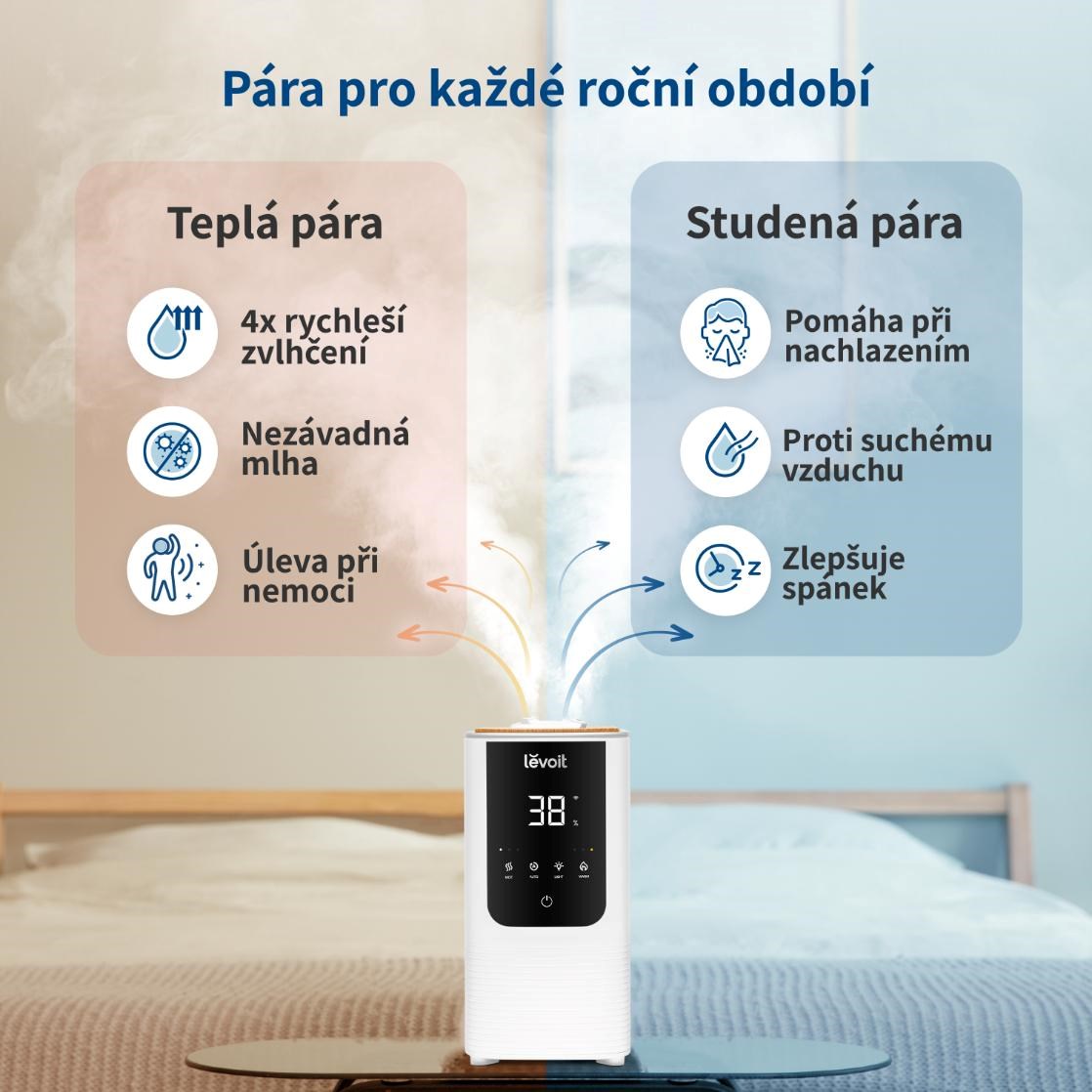 Levoit Oasis Mist Smart zvlhčovač vzduchu 4.5L1 