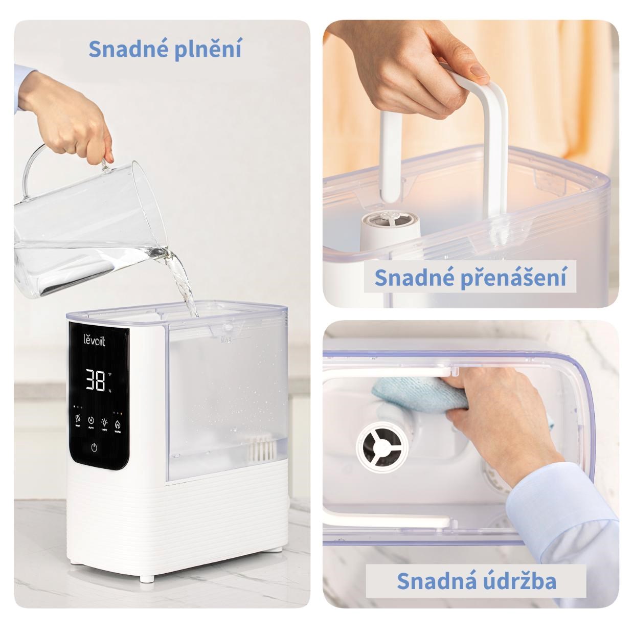Levoit Oasis Mist Smart zvlhčovač vzduchu 4.5L3 