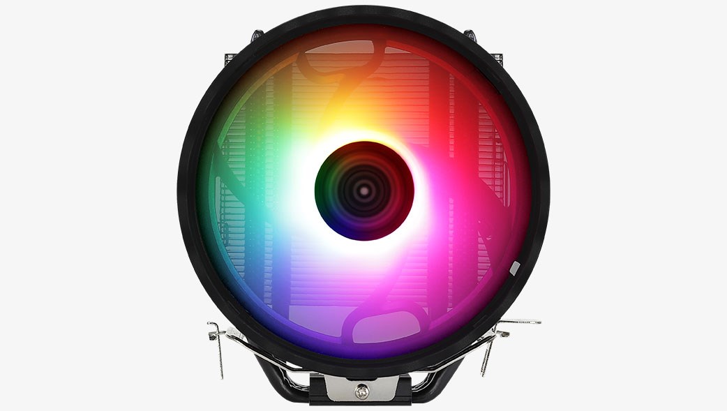 AEROCOOL CPU Chladič Rave 4 FRGB,  120 mm,  LGA1851,  AM52 
