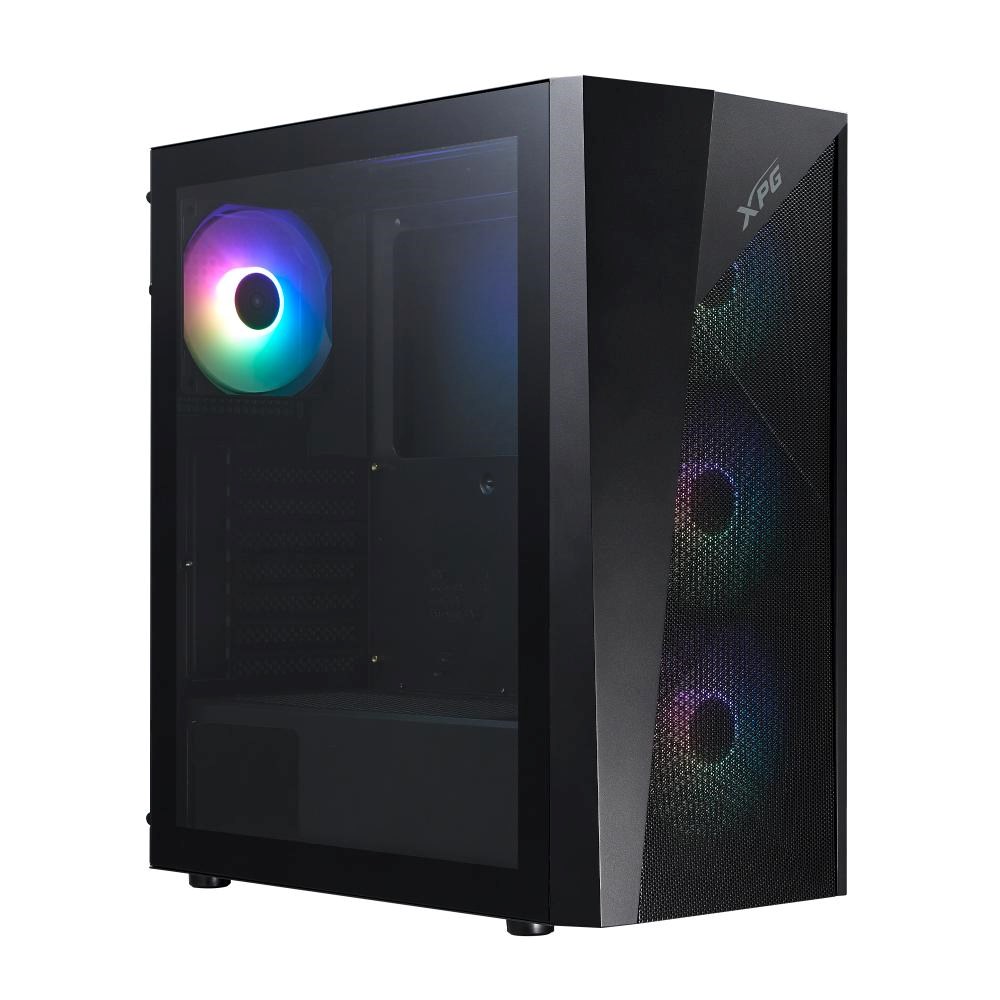 Adata XPG Lander 500/ Midi Tower/ Transpar./ Čierna