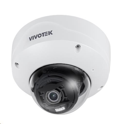 Vivotek FD9187-HT-A,  5Mpix,  až 30sn/ s,  H.265,  motorzoom 2.7-13.5 mm (100-30°), DI/ DO, PoE, Smart IR, SNV, WDR, MicroSDXC, vnút0 