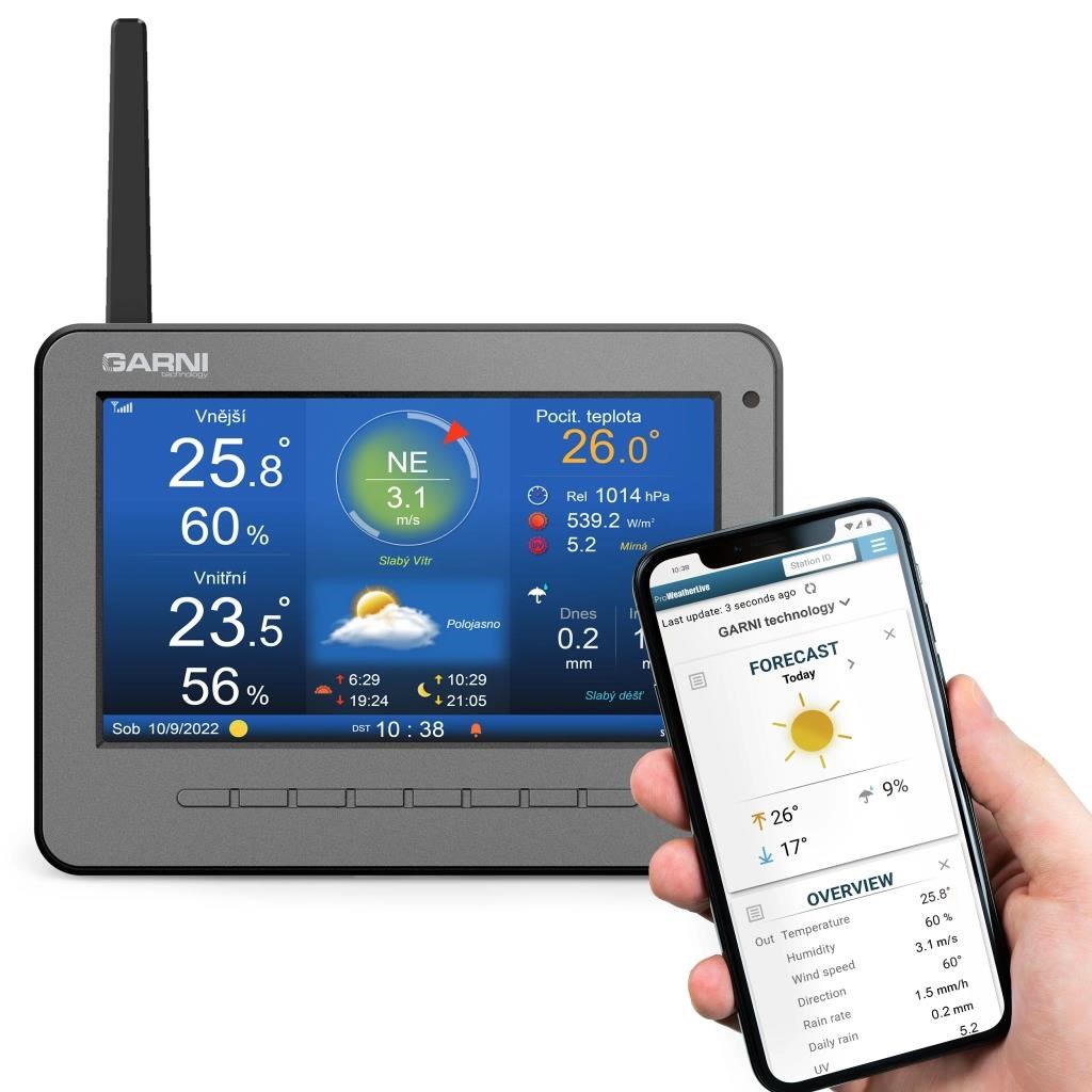 GARNI 3015 Arcus - Wi-Fi meteorologická stanice - 2. generace1 