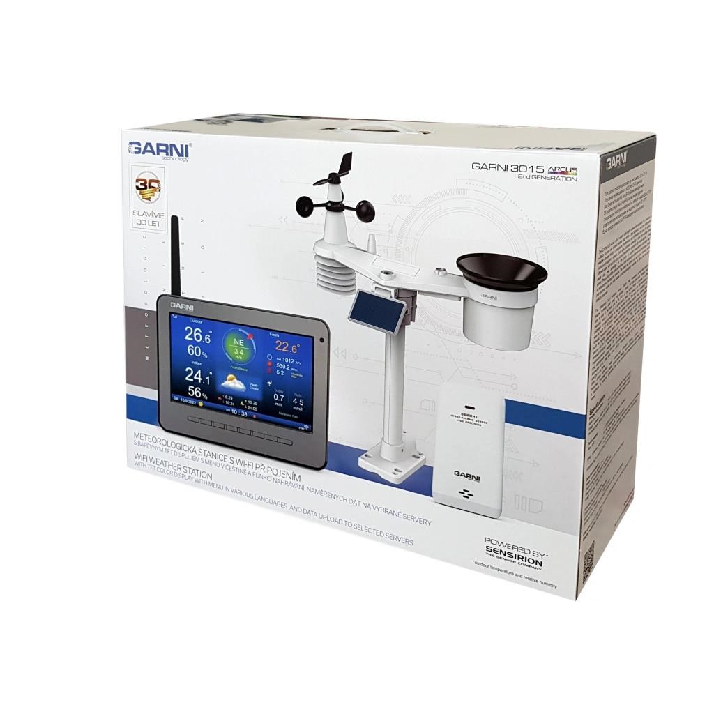 GARNI 3015 Arcus - Wi-Fi meteorologická stanice - 2. generace6 