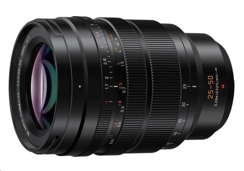 Leica G 25-50mm/ F1, 7,  4K video,  weatherproof0 