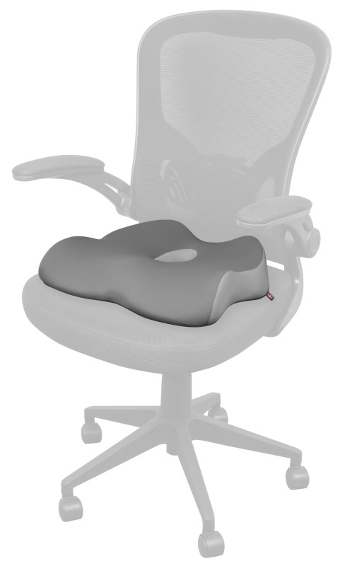 CONNECT IT Anatomický polštář na židli For Health GamaPro,  Šedá5 