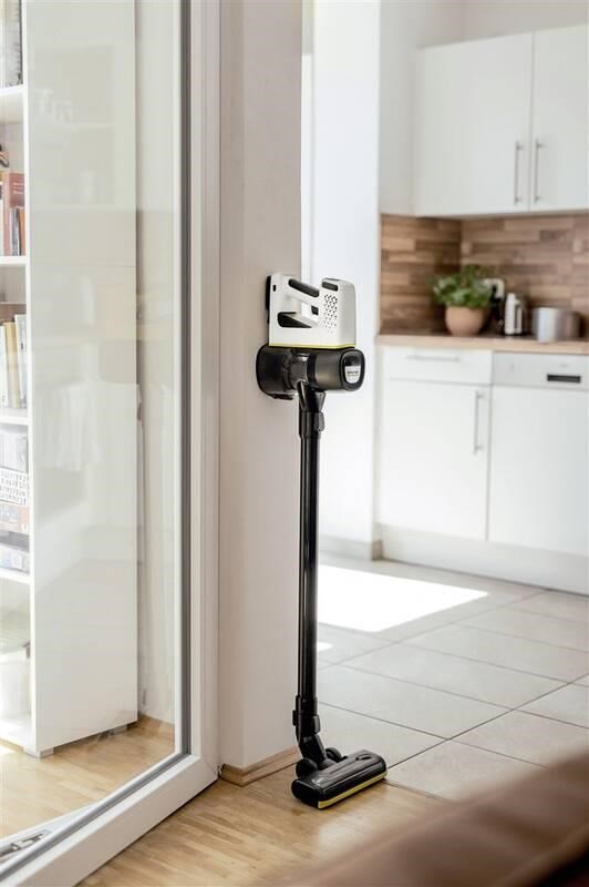 Karcher VC 4 Cordless myHome tyčový vysavač,  78 dB,  2 rychlosti provozu,  cyklónová technologie,  funkce Boost1 
