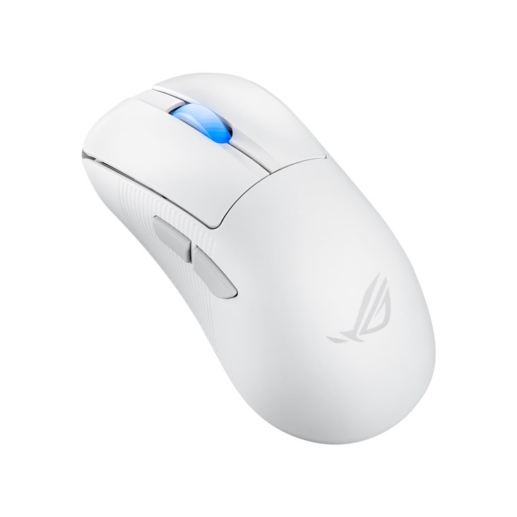 ASUS myš ROG Keris II Ace,  bezdrátová herní myš,  bílá3 