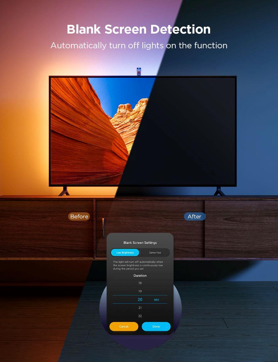 Govee TV Backlight 3 Lite TV 55-65
