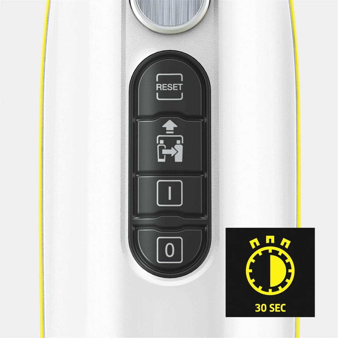 Karcher SC 3 Upright parní mop,  1600 W,  eliminuje až 99, 999 % virů a 99, 99 % běžných domácích bakterií,  bílá4 
