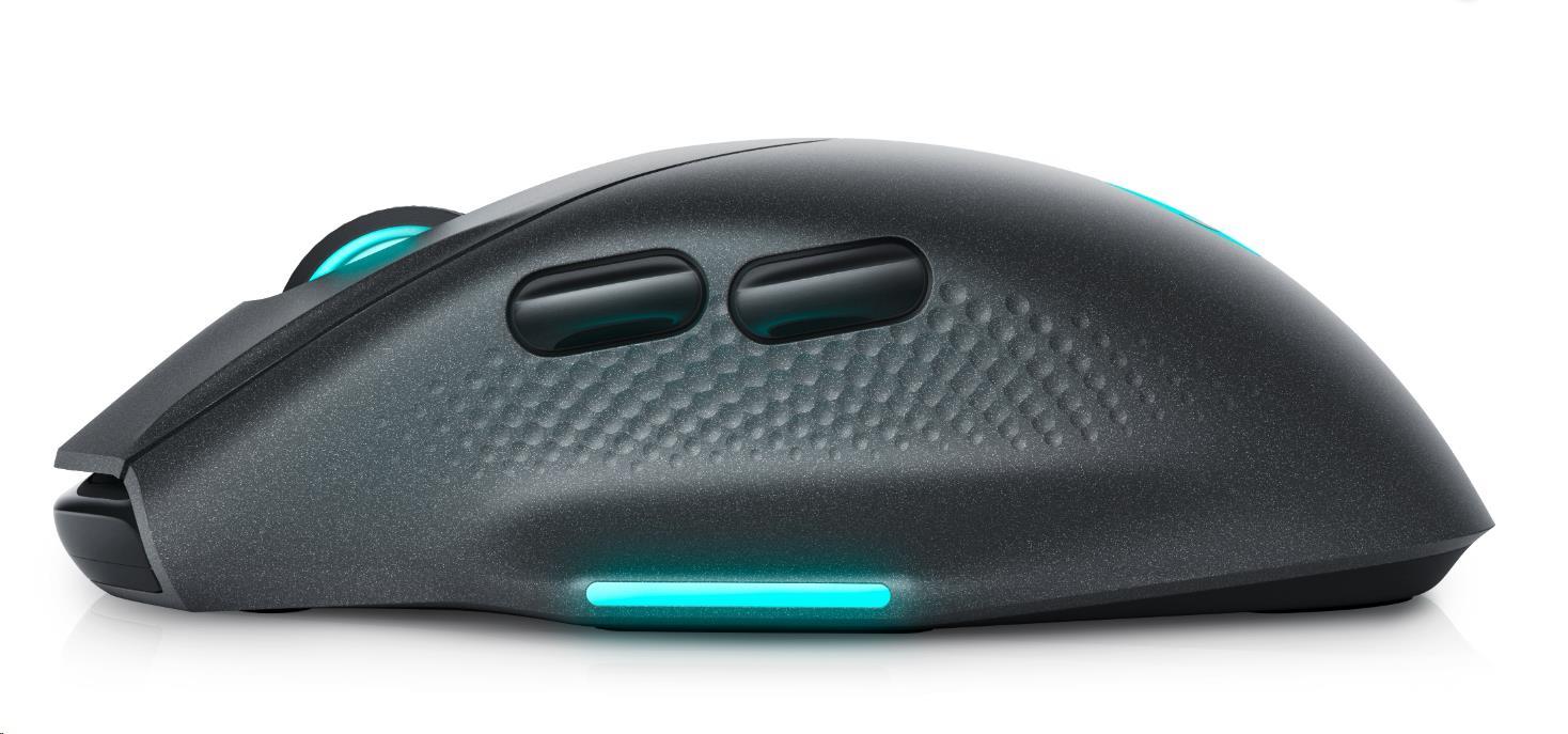 DELL  Alienware Wireless Gaming Mouse - AW620M (Dark Side of the Moon)1 