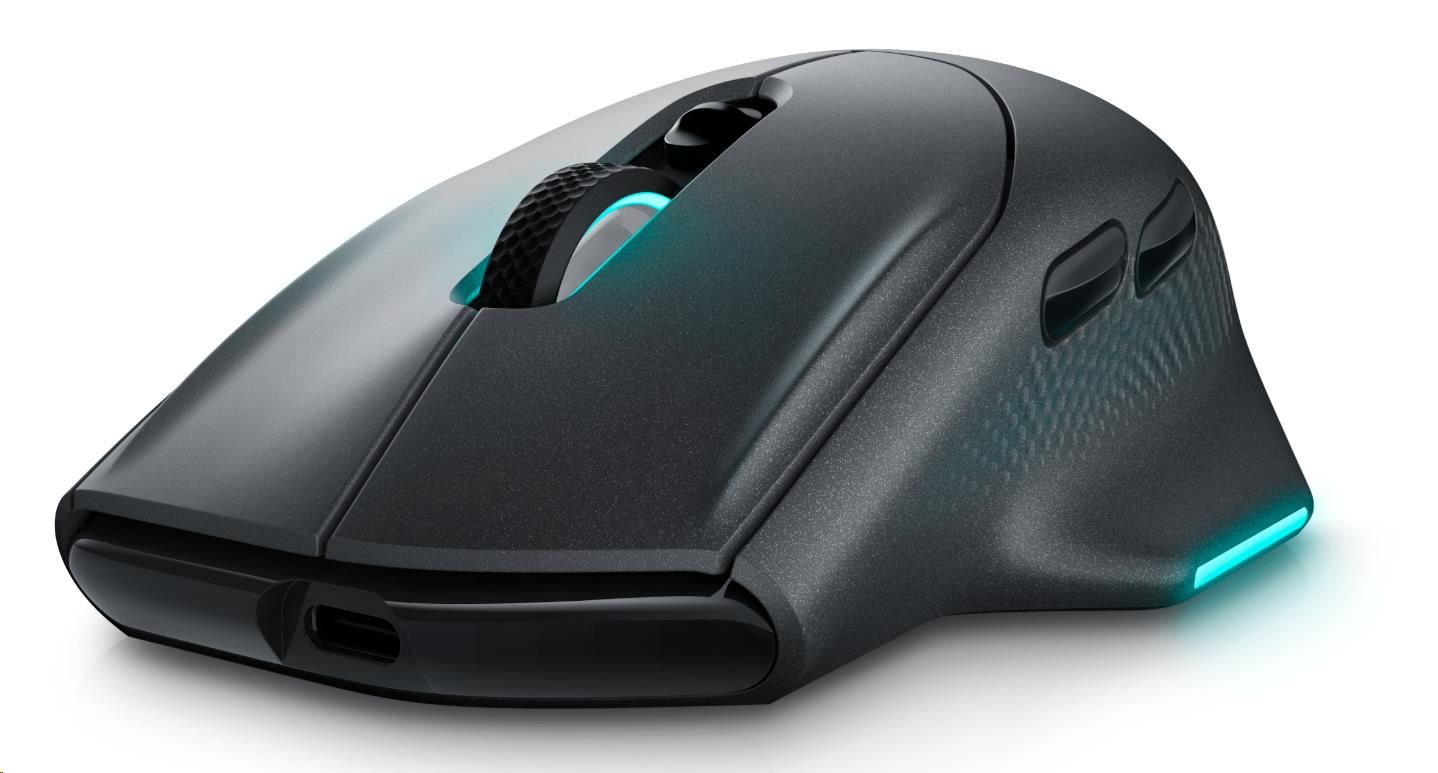 DELL  Alienware Wireless Gaming Mouse - AW620M (Dark Side of the Moon)4 