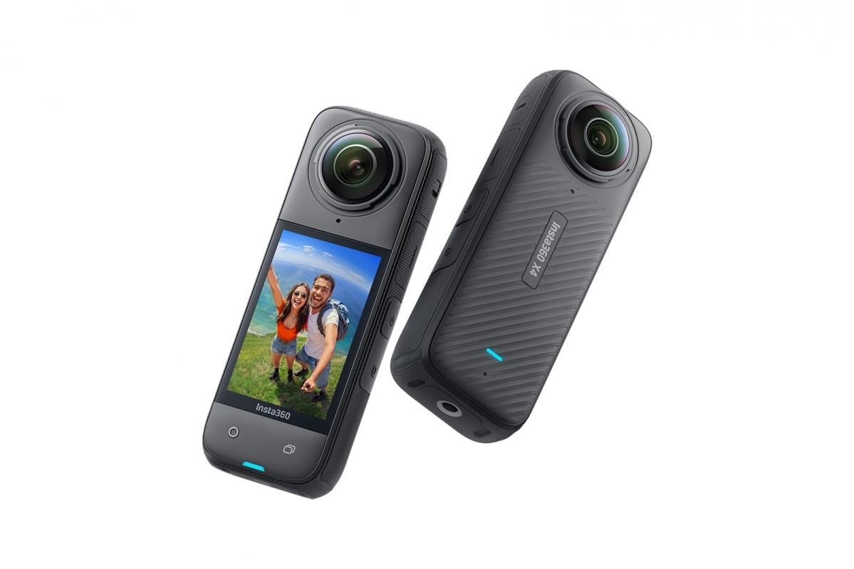 Insta360 X4 akční kamera,  8K /  30 fps,  4K/  až 100 fps,  6osý gyroskop,  360° záběr,  Active HDR,  vodotěsná0 