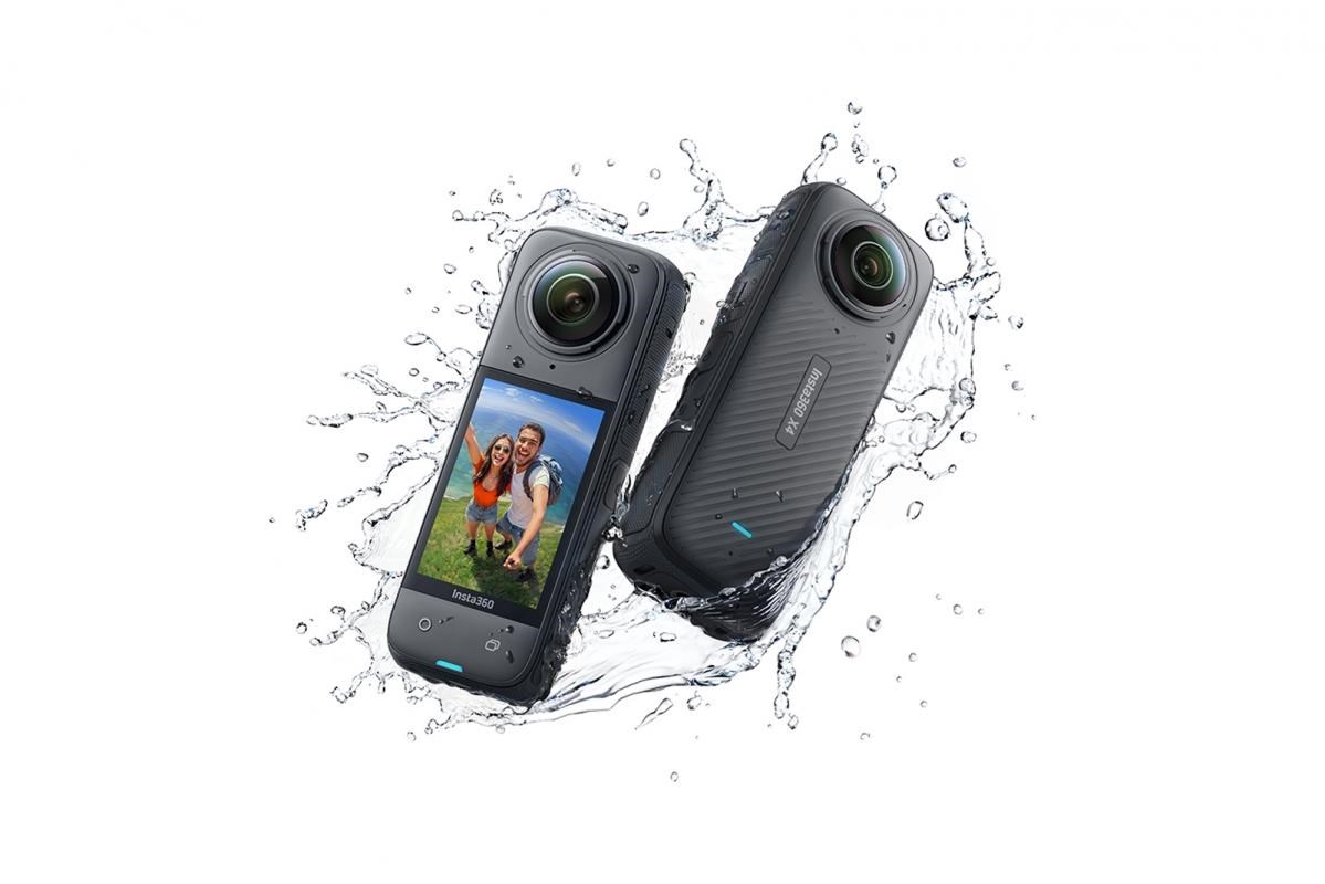 Insta360 X4 akční kamera,  8K /  30 fps,  4K/  až 100 fps,  6osý gyroskop,  360° záběr,  Active HDR,  vodotěsná8 