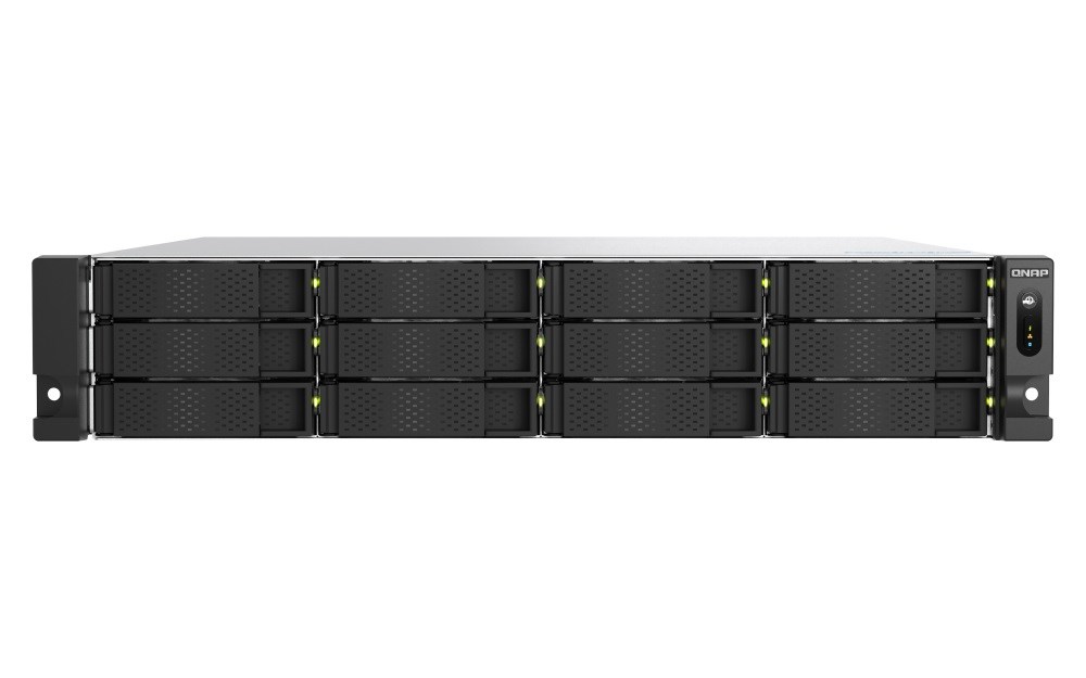 QNAP TS-h1277AXU-RP-R7-32G (8C/ AMDRyzen77000/ 5, 3GHz/ 32GBRAM/ 12xSATA/ 2xM.2/ 2x2, 5GbE/ 2x10GbE/ 2xUSB3.2/ 3xPCIe/ RP)1 
