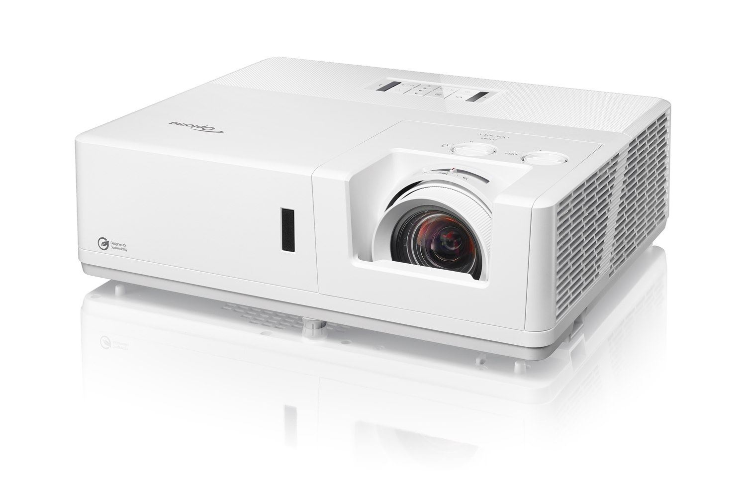 Optoma projektor ZK708T (DLP,  Laser,  3840x2160,  7000 ANSI,  2xHDMI,  2xVGA,  RS232,  USB-A,  RJ45,  repro 2x15W)0 