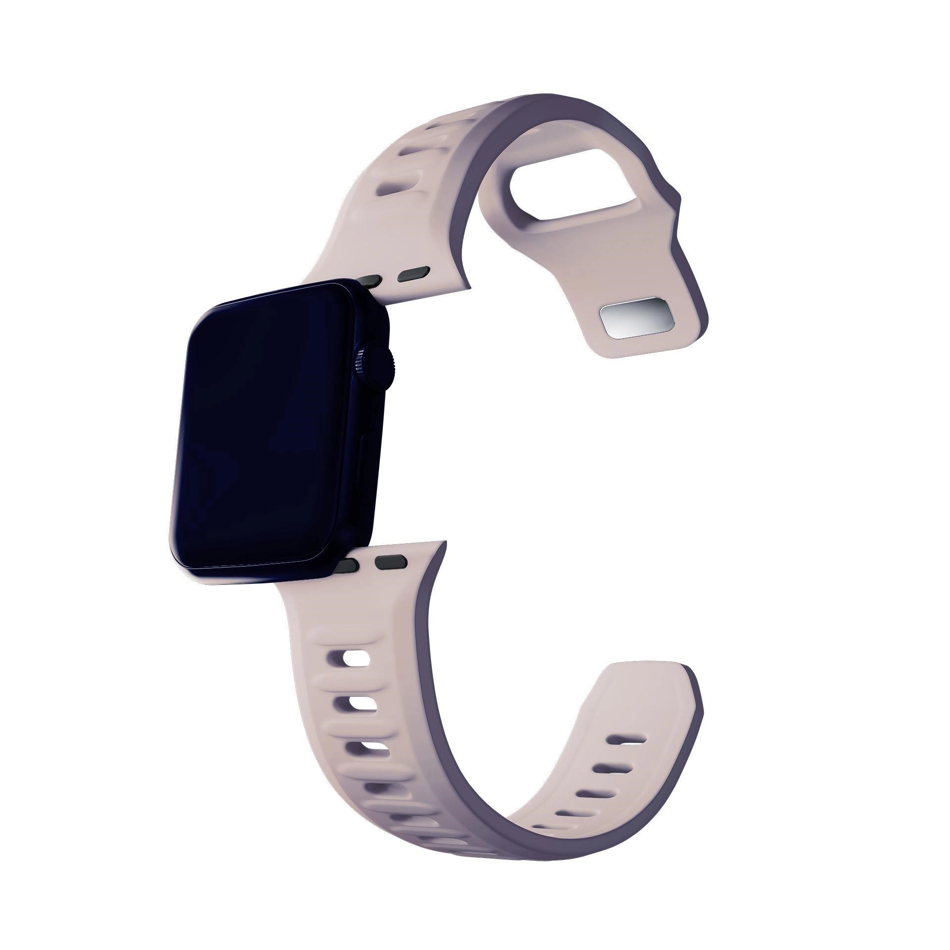 3mk řemínek Watch Strap pro Apple 38/ 40/ 41 mm Latte7 