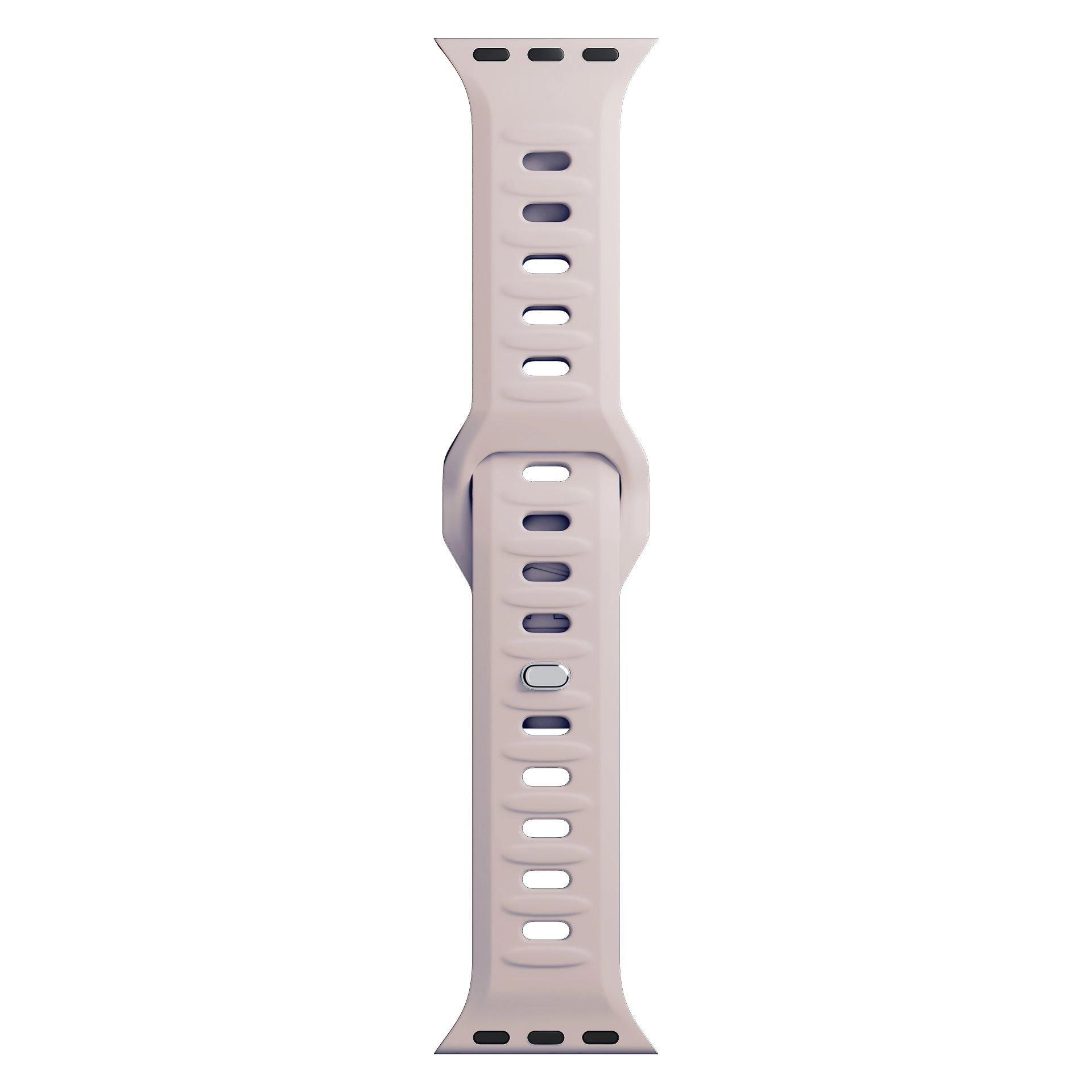 3mk řemínek Watch Strap pro Apple 38/ 40/ 41 mm Latte1 
