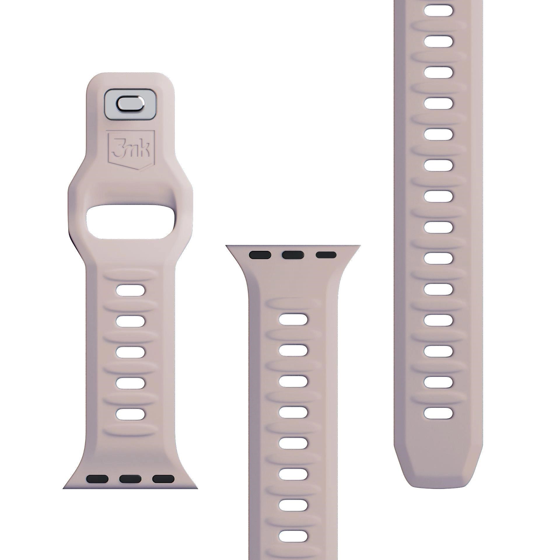 3mk řemínek Watch Strap pro Apple 38/ 40/ 41 mm Latte4 
