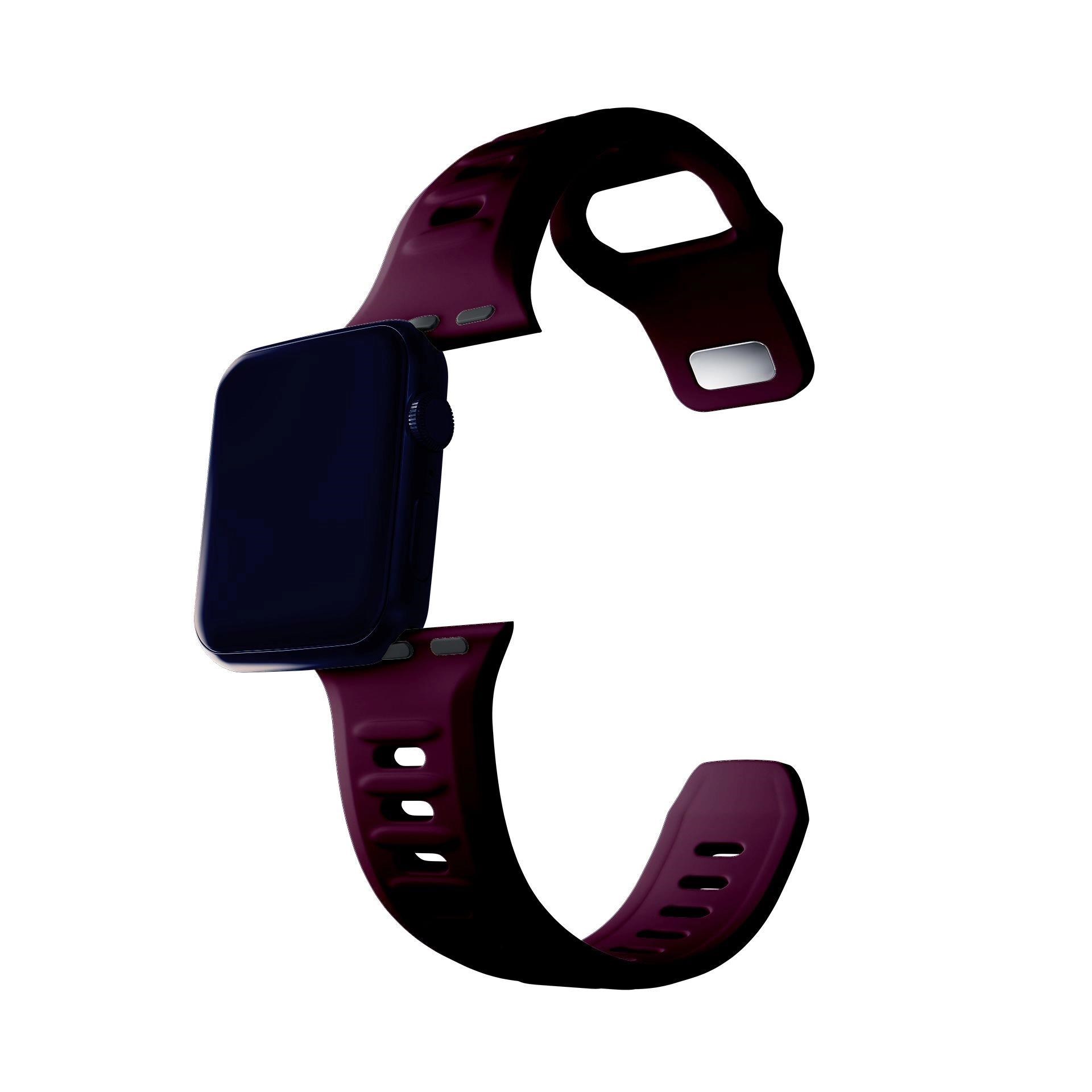 3mk řemínek Watch Strap pro Apple 38/ 40/ 41 mm Mulberry4 