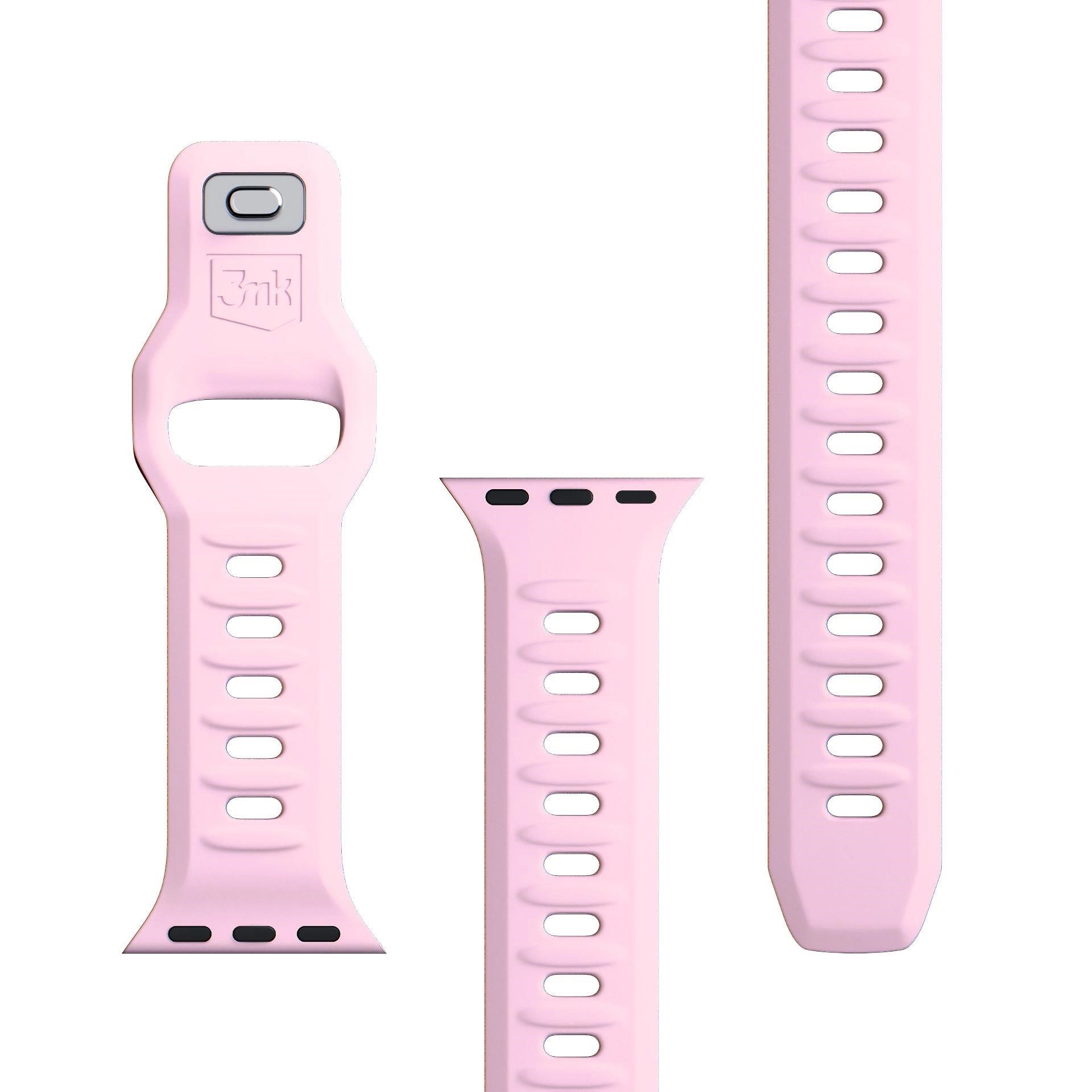 3mk řemínek Watch Strap pro Apple 38/ 40/ 41 mm Powder Pink7 