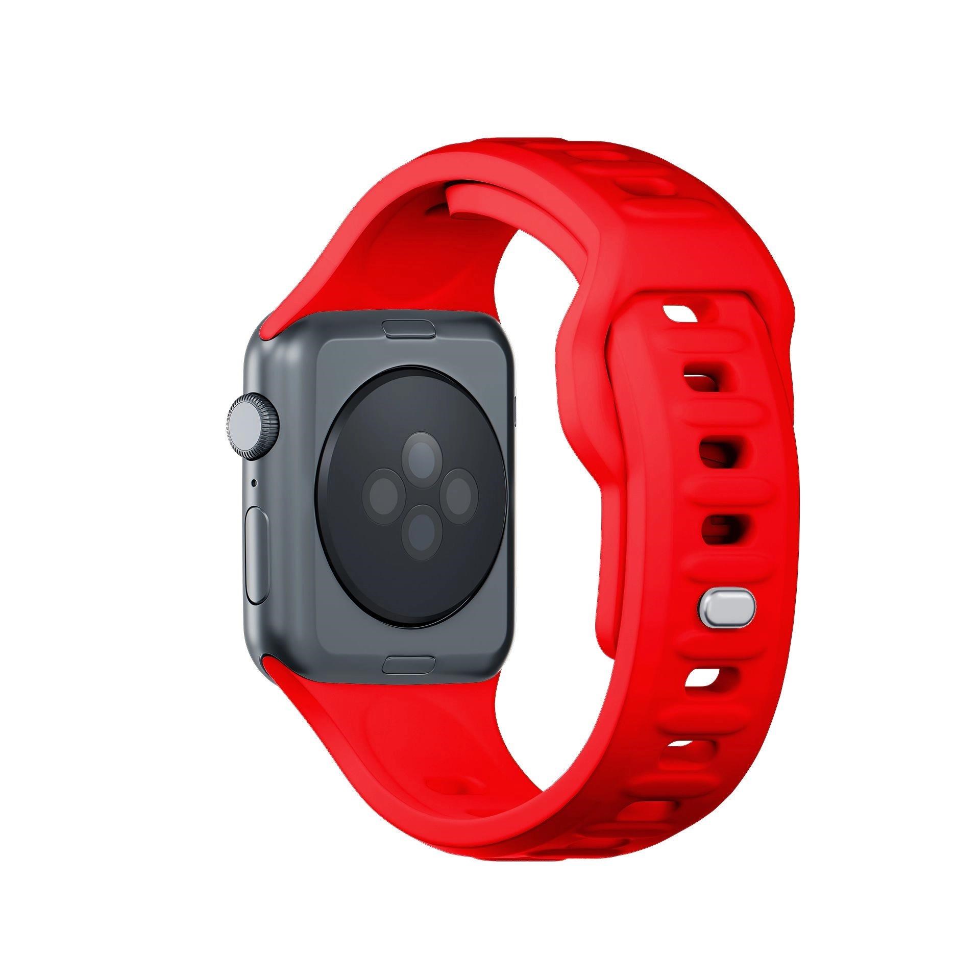 3mk řemínek Watch Strap pro Apple 38/ 40/ 41 mm Red6 