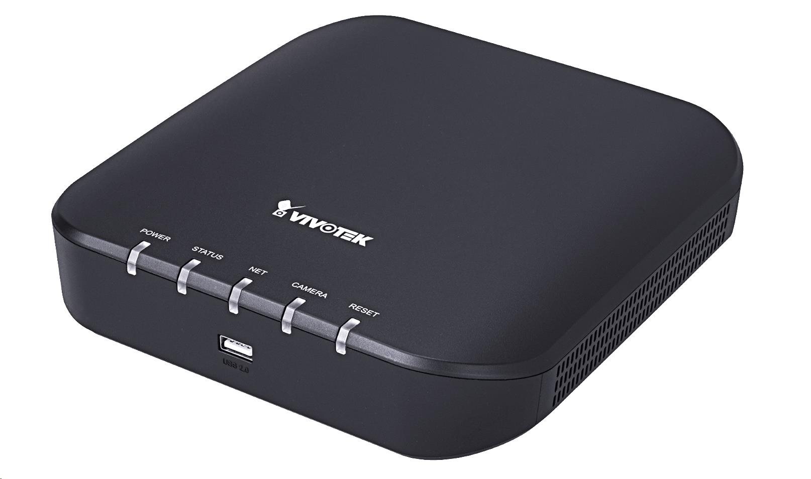 Vivotek RX9502,  monitorovací zařízení pro zobrazení až 32 kamer (až 20Mpix kamera),  4K video výstup HDMI,  H.265, 0 