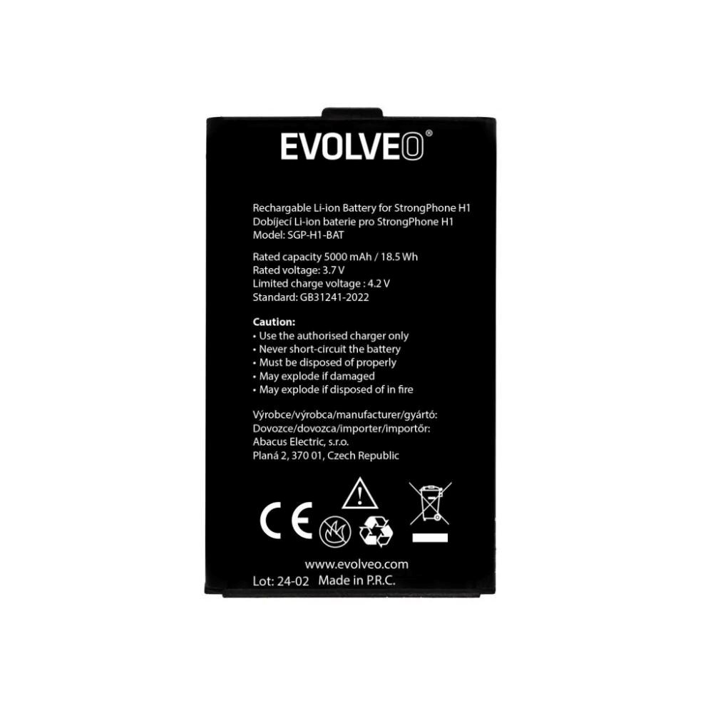 EVOLVEO originální baterie 5000 mAh pro StrongPhone H11 