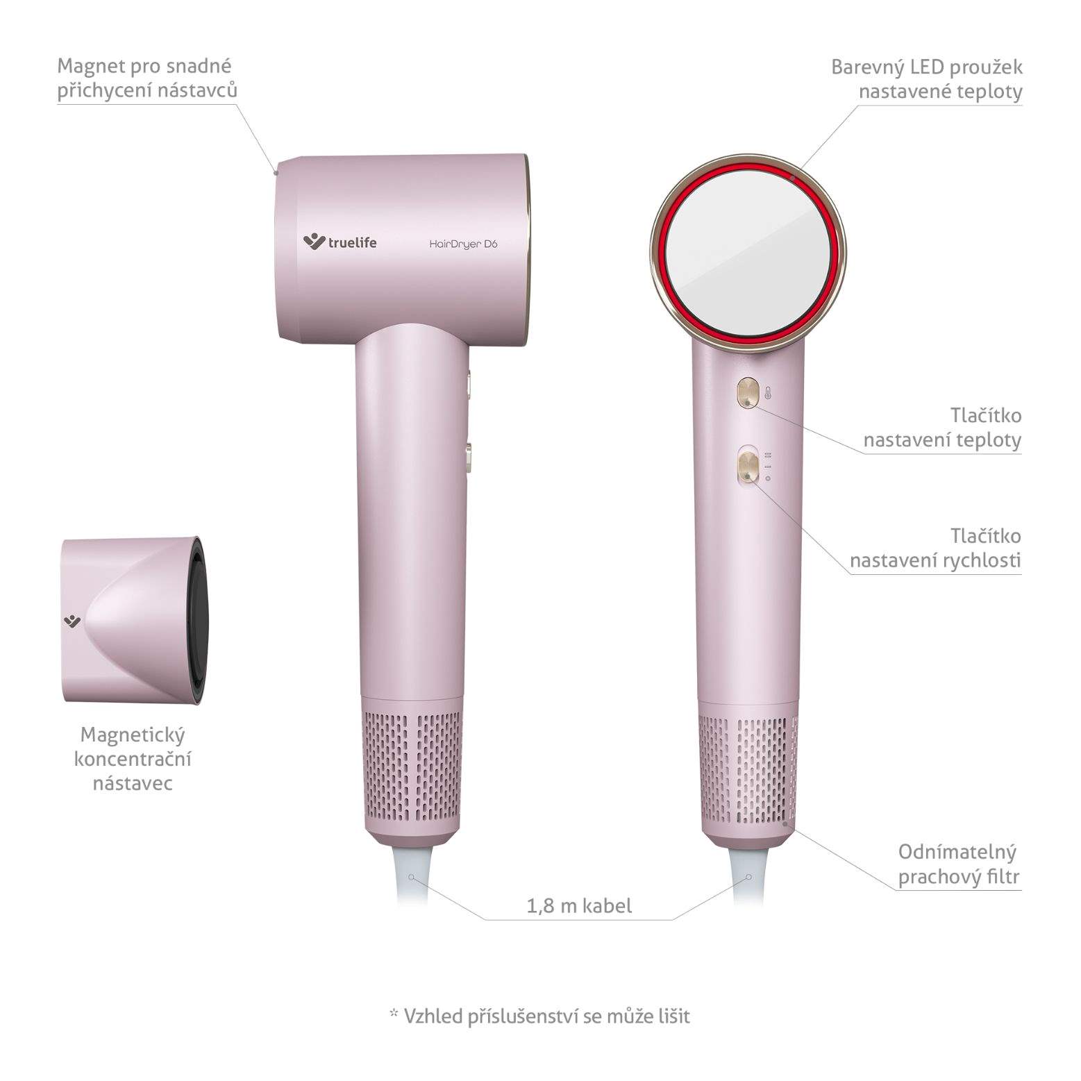 TrueLife HairDryer D610 