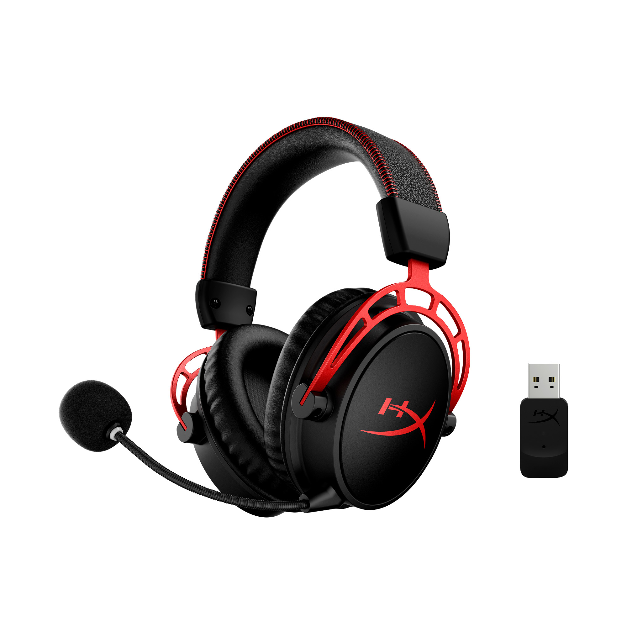 HyperX Cloud Alpha Wireless RED GAM HEADSET - Sluchátka k PC2 