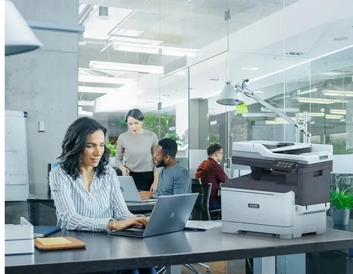 Xerox C325V_DNI,  barevná laser. multifunkce,  A4,  33ppm,  duplex,  DADF,  WiFi/ USB/ Ethernet,  2 GB RAM,  Apple AirPrint2 