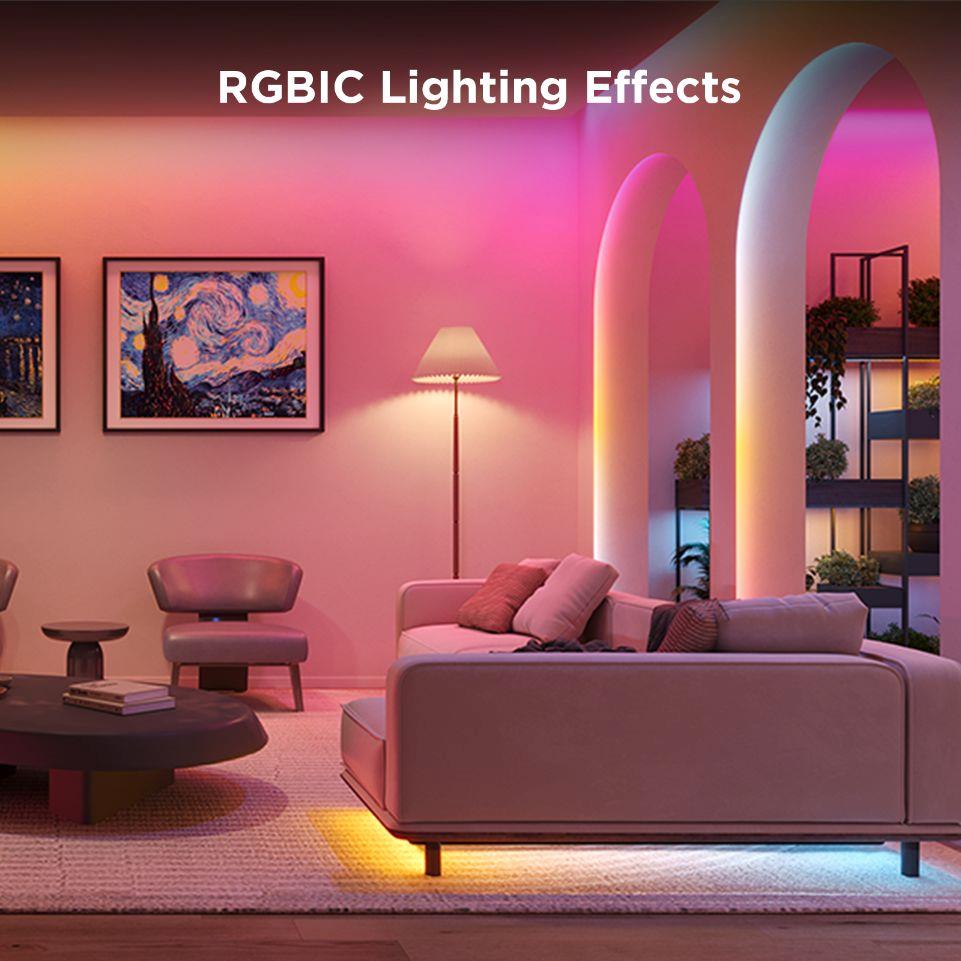 Govee WiFi RGBICW Smart PRO LED pásek 10m Matter - extra odolný8 