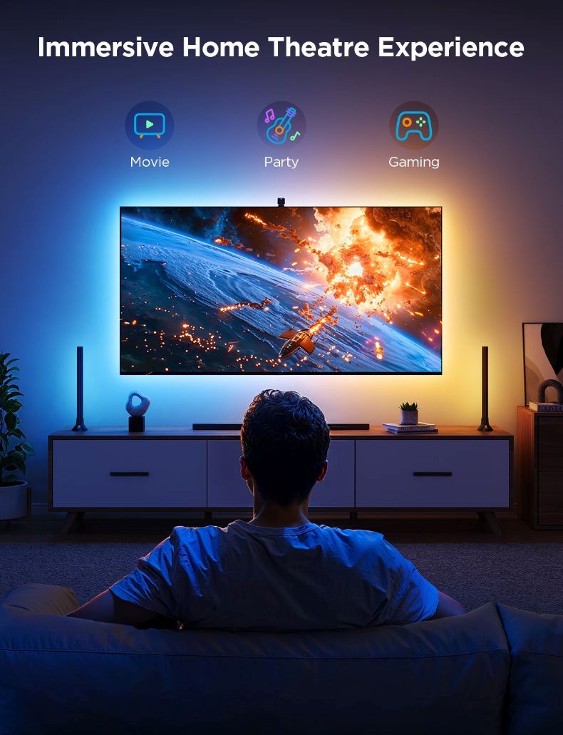 Govee TV 55-65 Backlight 3 Lite Kit SMART sada LED podsvícení2 