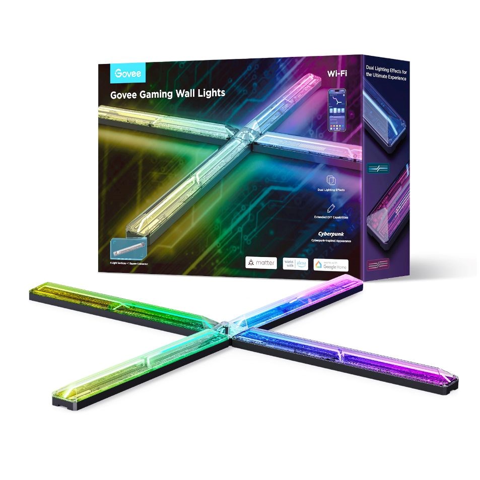 Govee Smart Gaming (4+1) nástěnné světlo - RGBIC3 